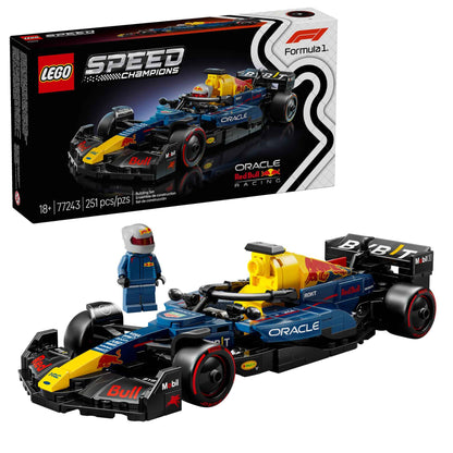 LEGO Speed Champions Oracle Red Bull Racing RB20 F1 Race Car Model Kits - Building Set for Adults, Ages 18+ with Realistic Features - Red Bull DIY Crafts for Display - Gift Idea for F1 Fans - 77243 🍁 All In One Marketplace Canada