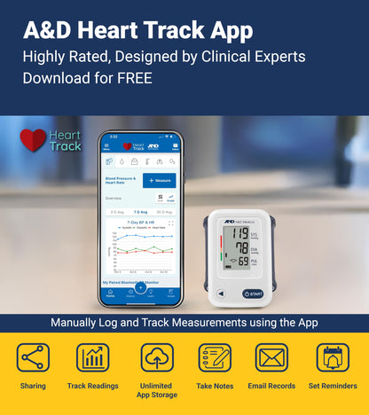 A&D Medical Wrist Blood Pressure Monitor for Home Use - UB-525CN, BP Adjustable Cuff (5.3-8.5"/13.5-21.5 cm) One Button Operation, 60 Reading Memory, FSA/HSA Eligible, 2 AAA Batteries 🍁 All In One Marketplace Canada