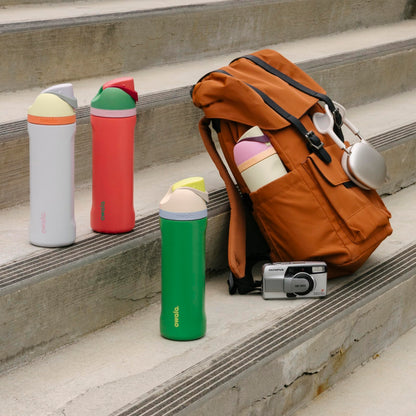 Owala FreeSip Insulated Stainless Steel Water Bottle with Straw for Sports and Travel, BPA-Free, 24-oz, Blue/Teal (Denim) 🍁 All In One Marketplace Canada