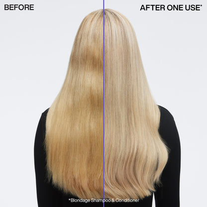 Redken Blondage Purple Toning Shampoo, Neutralizes Brassy Tones In Bleached Or Highlighted Hair, Anti-Brass Shampoo For Blonde Hair, 300ml 🍁 All In One Marketplace Canada