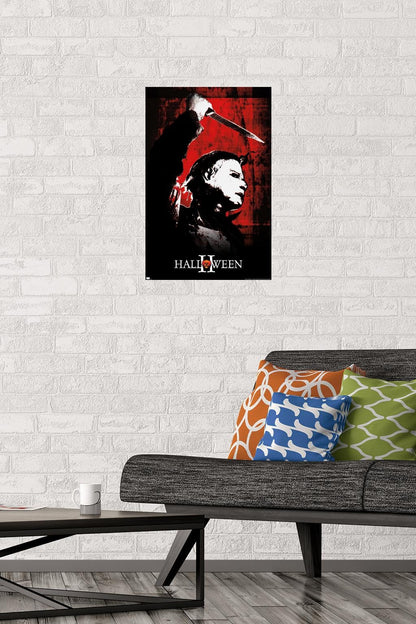 Halloween II - Red Wall Poster
