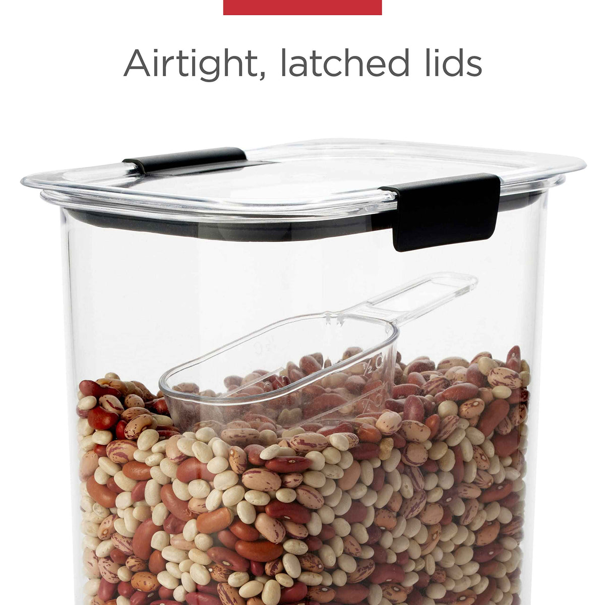 Rubbermaid Brilliance Pantry Containers, Airtight Food Storage Containers with Lids, BPA-Free, Set of 20 with 2 Scoops (42 Pieces Total) - Perfect for Kitchen and Pantry Organization 🍁 All In One Marketplace Canada
