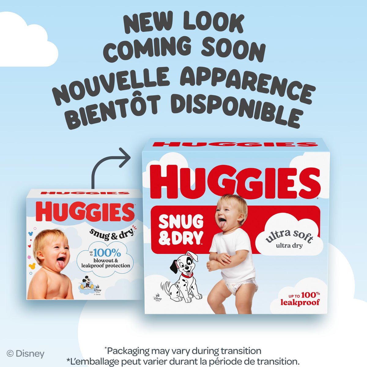 Huggies Size 2 Diapers, Snug & Dry Baby Diapers, Size 2 (12-18 lbs), 234 Count, Packaging May Vary 🍁 All In One Marketplace Canada