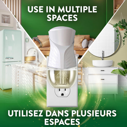 Air Wick Plug in Scented Oil Refills, Lavender and Chamomile, Eco Friendly, Essential Oils, Air Freshener, 0.67 Fl Oz (Pack of 10) 🍁 All In One Marketplace Canada