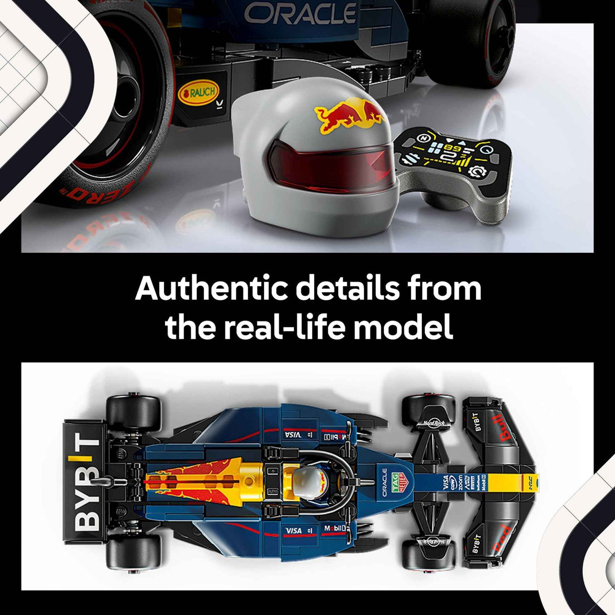 LEGO Speed Champions Oracle Red Bull Racing RB20 F1 Race Car Model Kits - Building Set for Adults, Ages 18+ with Realistic Features - Red Bull DIY Crafts for Display - Gift Idea for F1 Fans - 77243 🍁 All In One Marketplace Canada