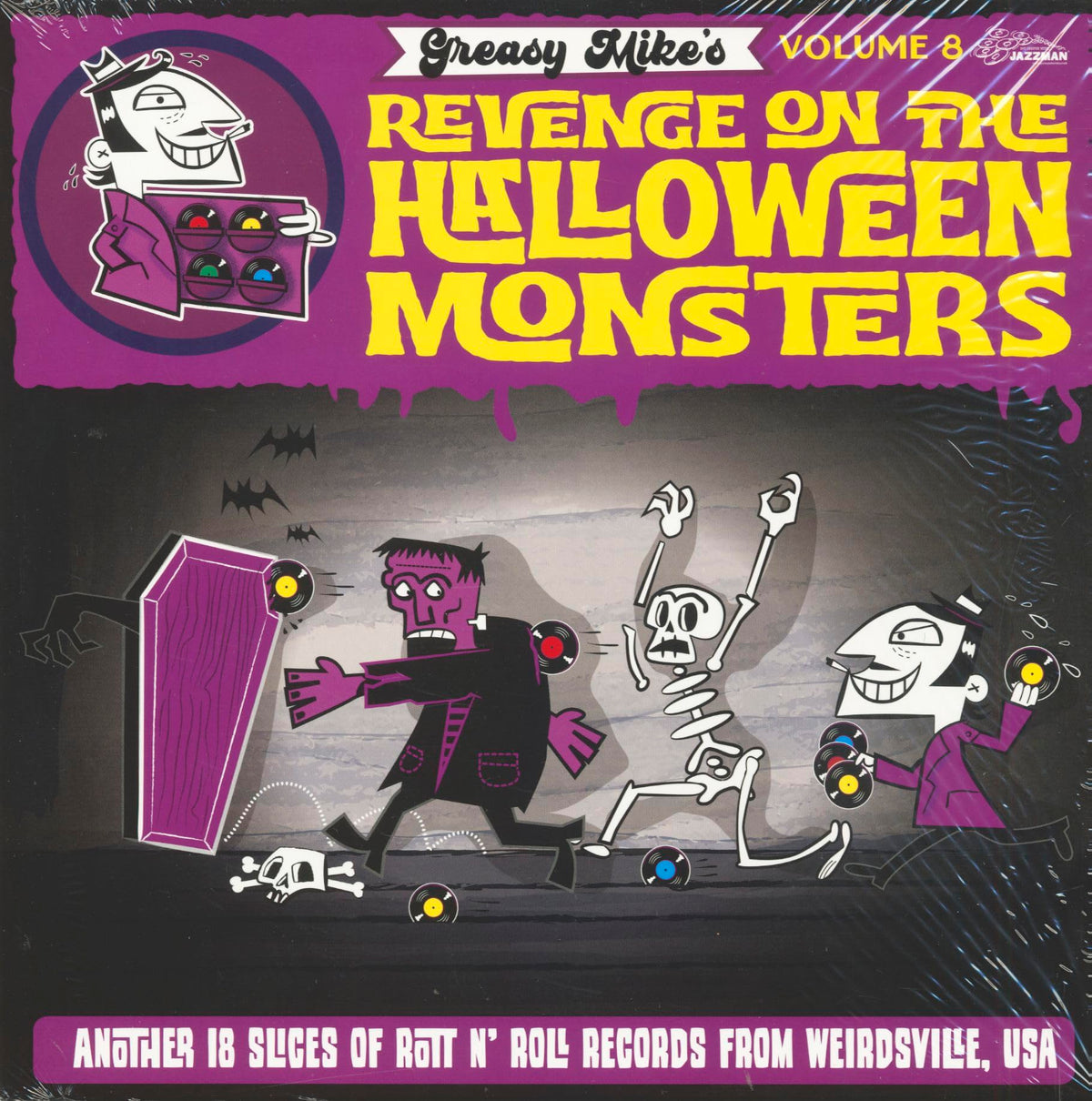 Greasy Mike, Vol. 8: Revenge On The Halloween Monsters (Vinyl)