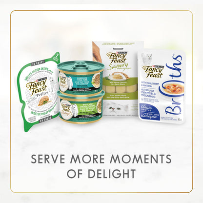 Fancy Feast Gravy Lovers Wet Cat Food, Salmon Feast in Gravy 85g (24 Pack) 🍁 All In One Marketplace Canada
