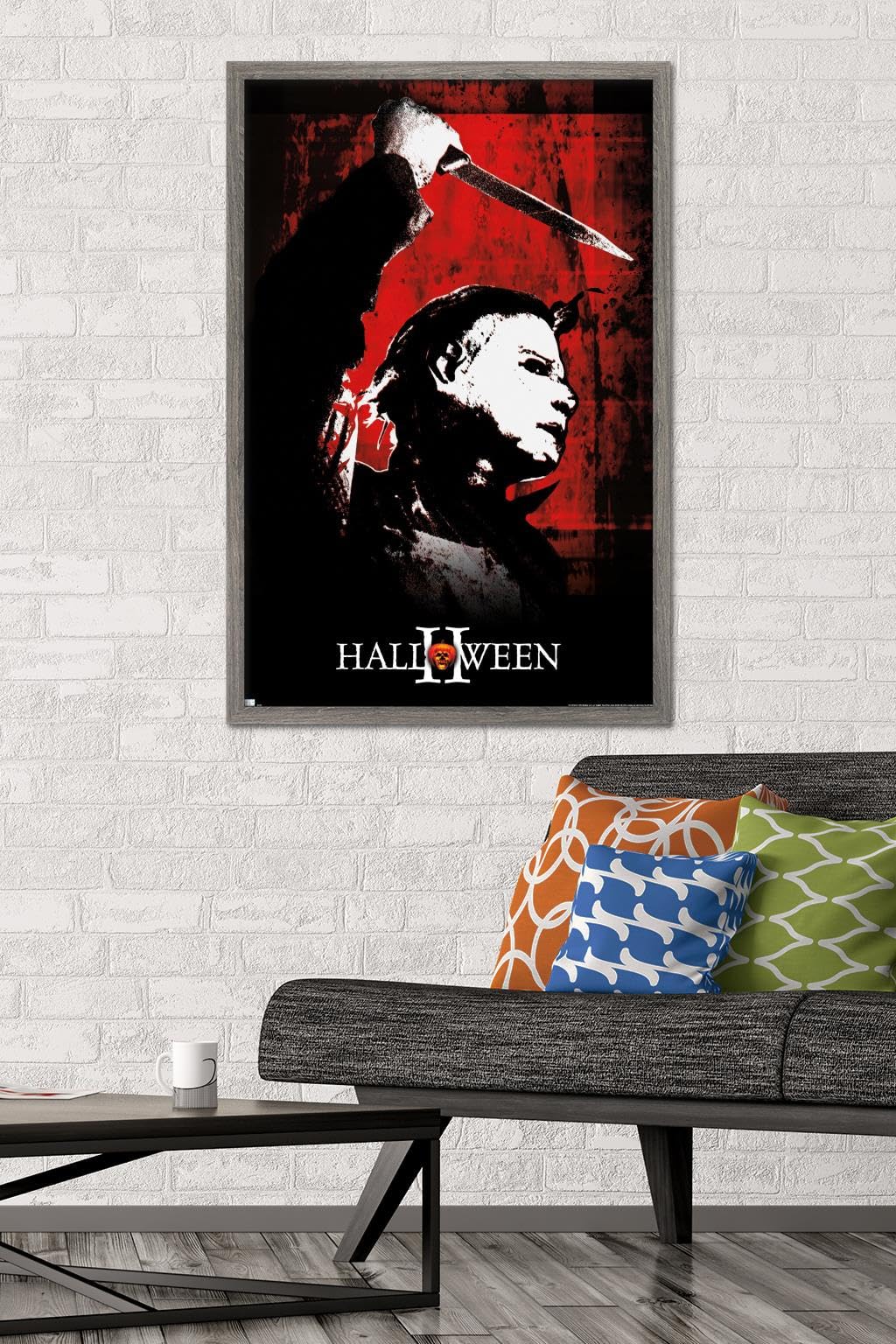 Halloween II - Red Wall Poster