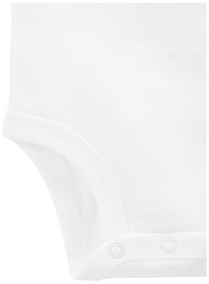 Simple Joys by Carter's Baby 8-Pack Short-Sleeve Bodysuit, White, Newborn 🍁 All In One Marketplace Canada