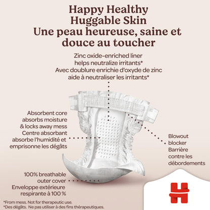 Huggies Size 4 Diapers, Skin Essentials Baby Diapers, Size 4 (22-37 lbs), 150 Count, Packaging May Vary 🍁 All In One Marketplace Canada