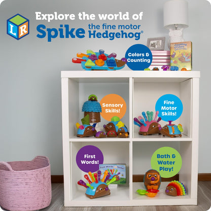 Learning Resources Spike The Fine Motor Hedgehog - Toddler Montessori Toys, Stacking Shape, Gifts for Boys and Girls, Sorting and Matching Skill Activities, Educational Games, Kindergarten 🍁 All In One Marketplace Canada