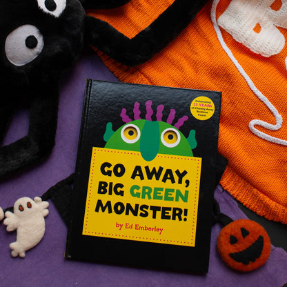Go Away, Big Green Monster!: A Fun, Interactive Picture Book That Empowers Kids to Scare Their Halloween Fears Away