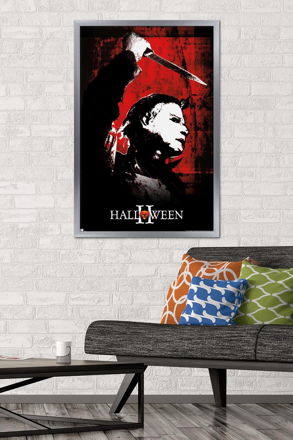 Halloween II - Red Wall Poster
