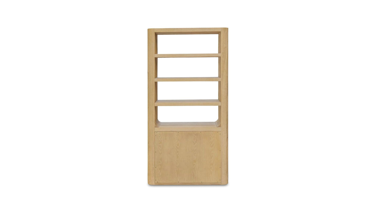 Bramwell Tall Cabinet Rustic Oak
