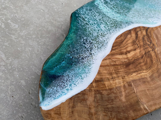 Olive Wood Charcuterie Board - AURABAGS SHOP