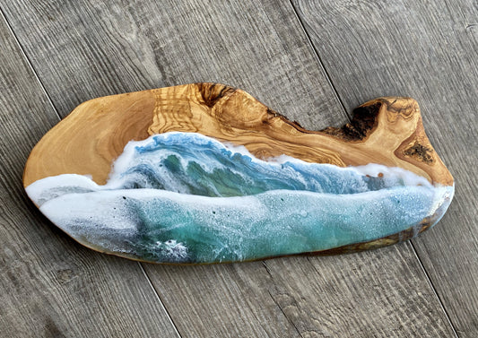 Olive Wood Charcuterie Board - AURABAGS SHOP