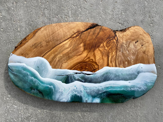 Olive Wood Charcuterie Board - AURABAGS SHOP
