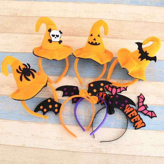 Spooky Halloween Hair Accessories – Festive Headband Costume Prop for Adults & Children