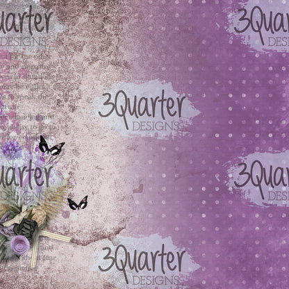 3Quarter Designs - Enchanted Amethyst - Paper Pad 8 x 8