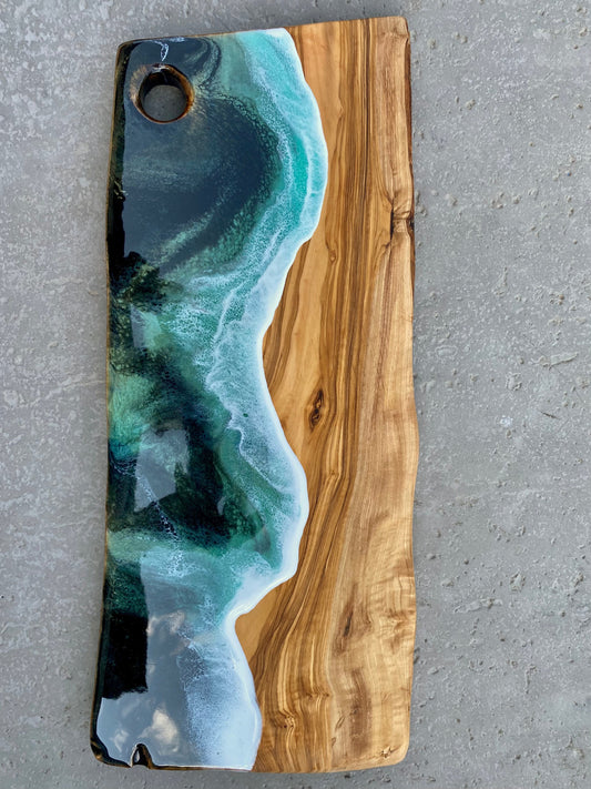 Olive Wood Charcuterie Board - AURABAGS SHOP
