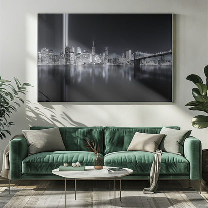 Wall art Unforgettable 9-11. Manhattan