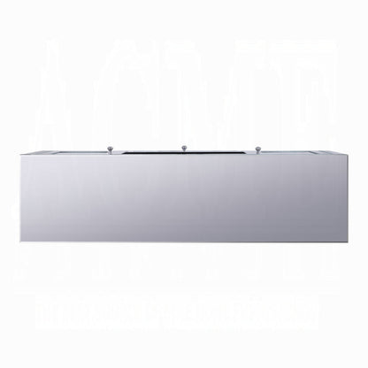 Brilliance-III Luxury Mirrored TV Stand - Clear