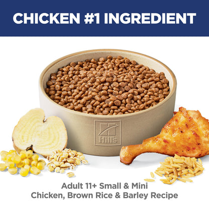 Hill's Science Diet Senior 11+ Small & Mini Chicken Meal, Barley & Brown Rice Recipe Dry Dog Food 7.03 kg Bag 🍁 All In One Marketplace Canada