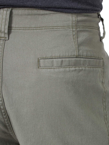 Wrangler Authentics Men's Classic Cargo Stretch Short, Dusty Olive, 40 🍁 All In One Marketplace Canada