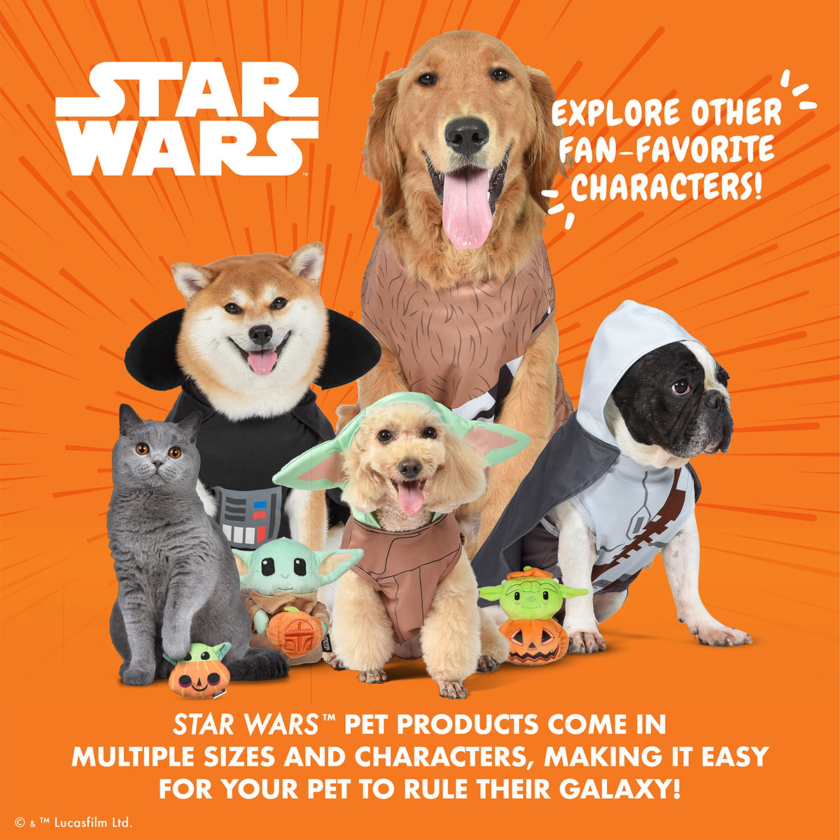 Star Wars for Pets The Mandalorian Dog Costume, Extra Extra Large