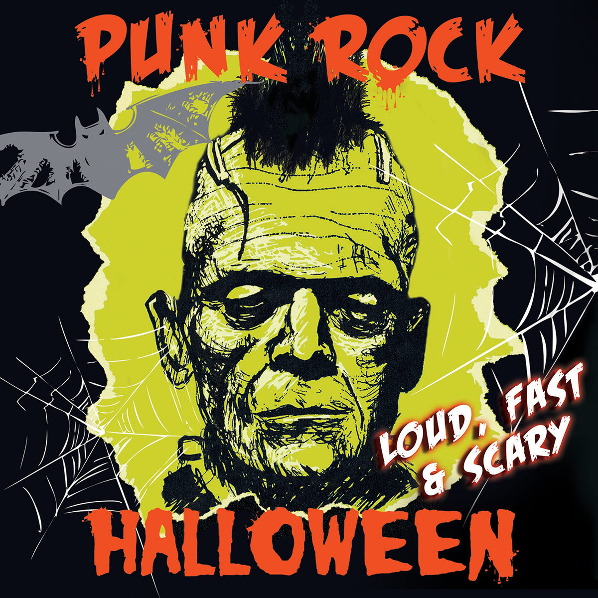Punk Rock Halloween - Loud, Fast & Scary! (Various Artists) (Vinyl)