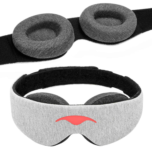 Manta Original Sleep Mask - Maximum Blackout Sleep Mask for Deep Sleep, Adjustable with Detachable Eye Cups, Zero Eye Pressure for Back & Belly Sleepers, Ideal for Travel, Shift Work & Daytime Sleep 🍁 All In One Marketplace Canada