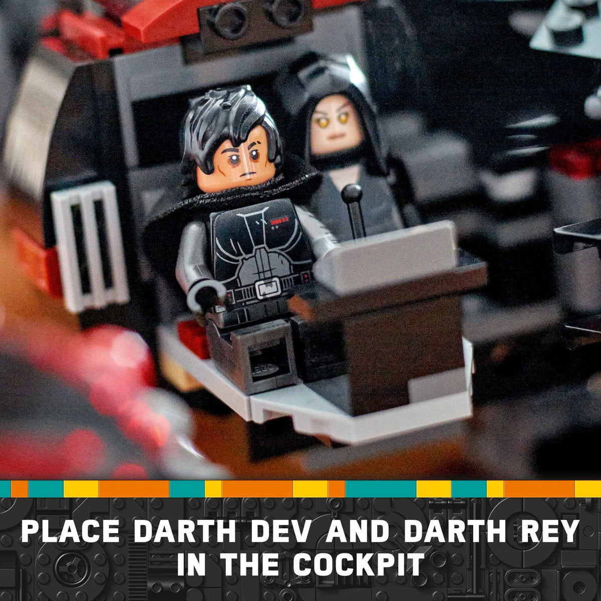 LEGO Star Wars The Dark Falcon Buildable Starship, Star Wars Toy Vehicle Set for Boys and Girls, Collectible Millenium Falcon Toy with 6 Star Wars Minifigures, Birthday Gift for Kids or Any Fan, 75389 🍁 All In One Marketplace Canada