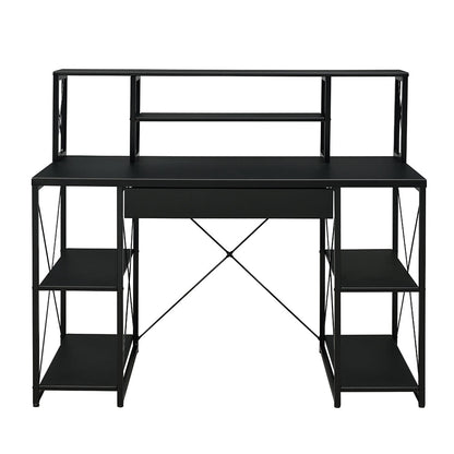 Gambetta Multi-Purpose Hutch Desk - Available in Multiple Colors