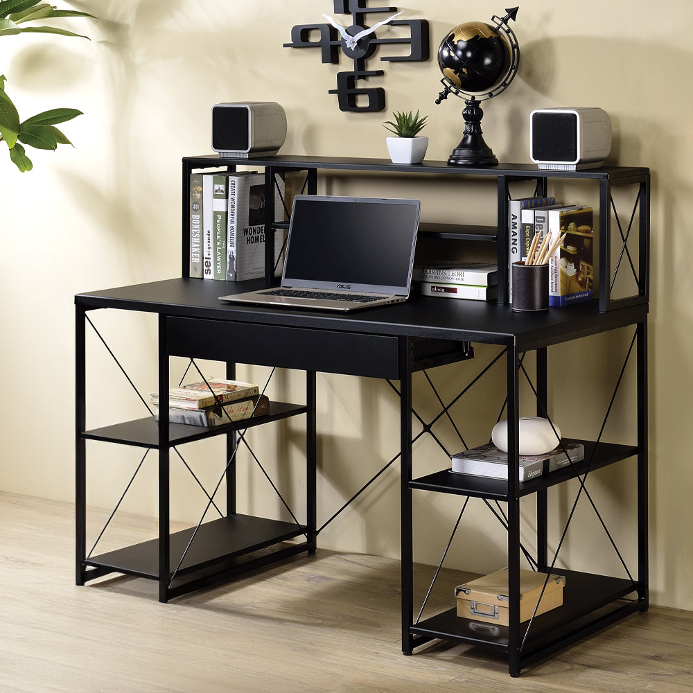 Gambetta Multi-Purpose Hutch Desk - Available in Multiple Colors
