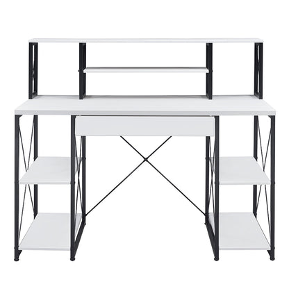 Gambetta Multi-Purpose Hutch Desk - Available in Multiple Colors