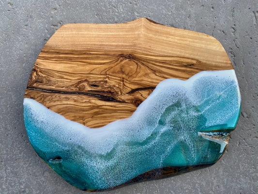 Olive Wood Charcuterie Board - AURABAGS SHOP