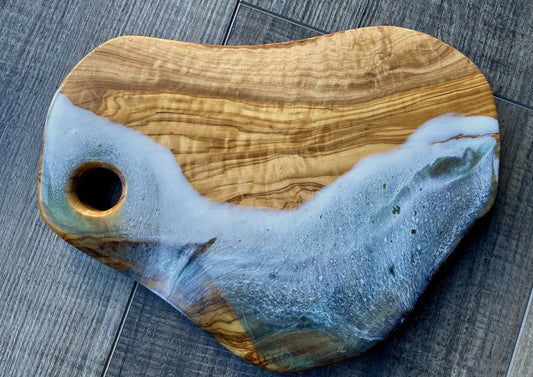Olive Wood Charcuterie Board - AURABAGS SHOP
