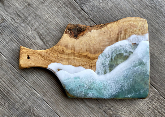 Olive Wood Charcuterie Board - AURABAGS SHOP