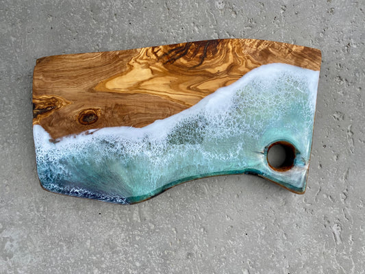Olive Wood Charcuterie Board - AURABAGS SHOP