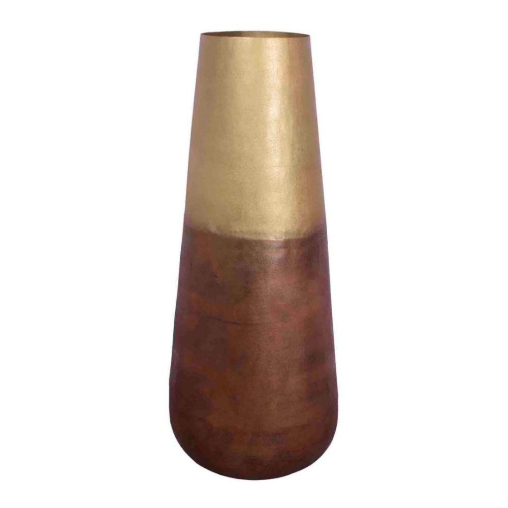 Calluna Messing-Bodenvase