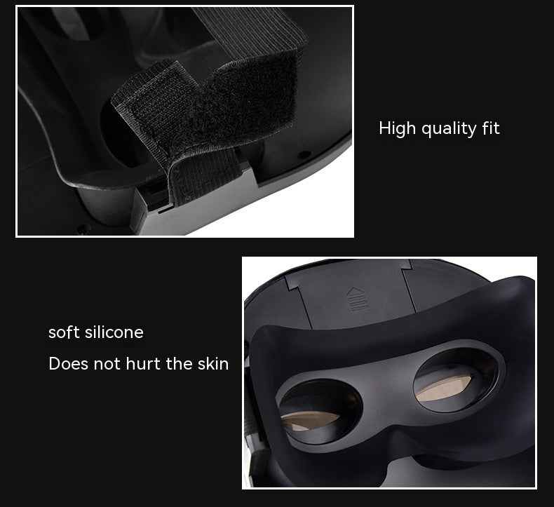 LED Luminous Face Mask – Full-Color Changing Rechargeable Halloween Party Mask