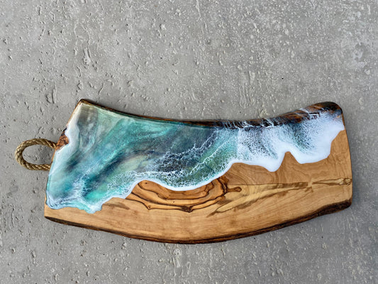 Olive Wood Charcuterie Board - AURABAGS SHOP