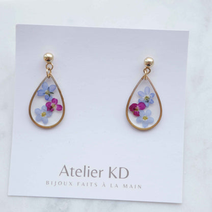 Boucles d’oreilles Lili - goutte 20mm