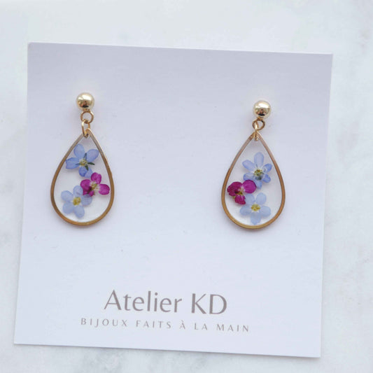 Boucles d’oreilles Lili - goutte 20mm