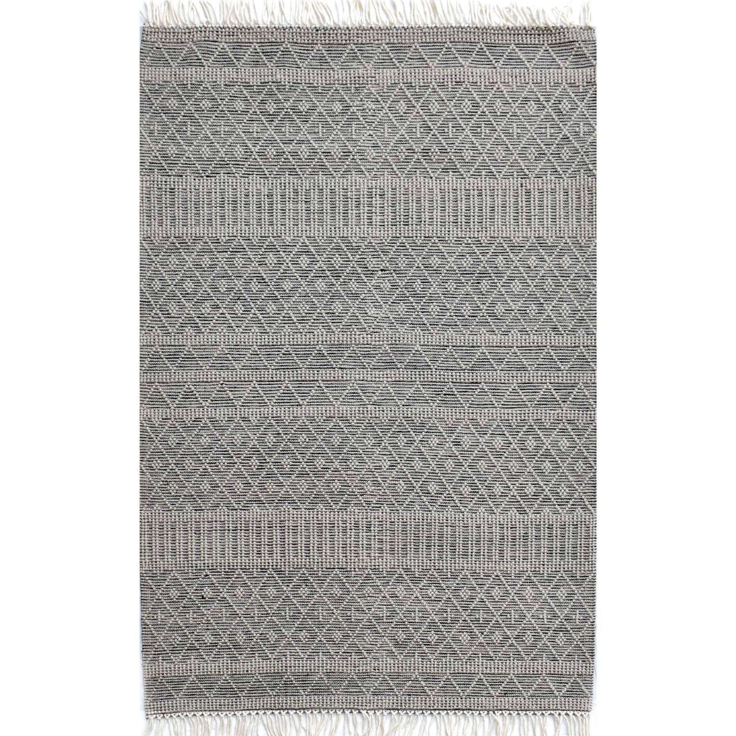 Amelia Webteppich aus Wolle 6x9