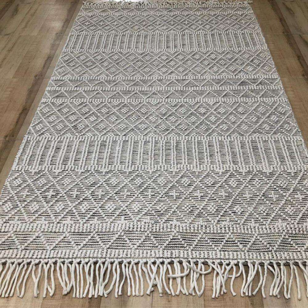 Amelia Webteppich aus Wolle 6x9
