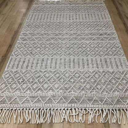 Amelia Webteppich aus Wolle 6x9