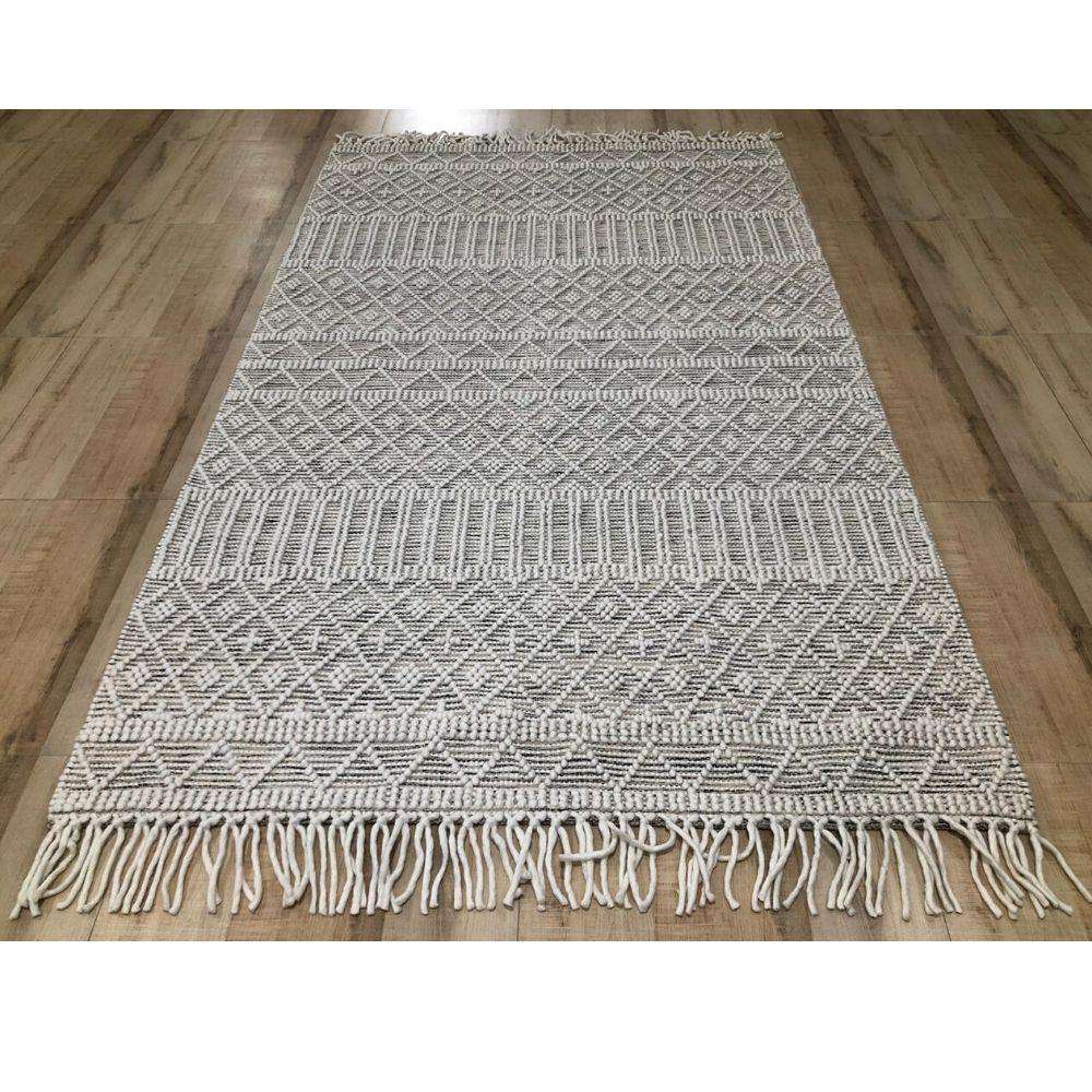 Amelia Webteppich aus Wolle 6x9