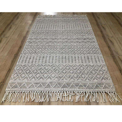 Amelia Webteppich aus Wolle 6x9