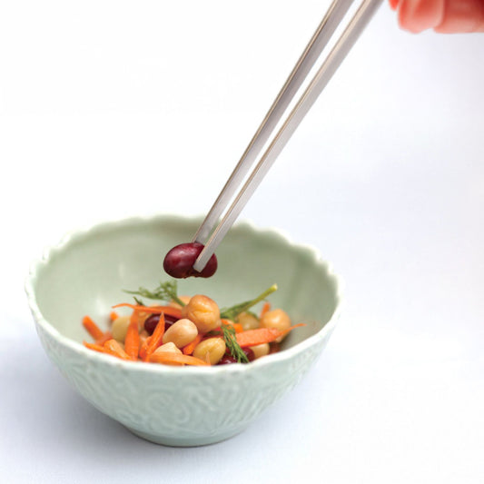 Eatoco Japan ステンレス製菜箸トング – 250mm 精密調理器具